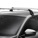 Barres de toit en aluminium pour Peugeot 5008 Monospace (2009-2017) -  Porte-Bagages de Voiture - Amos 